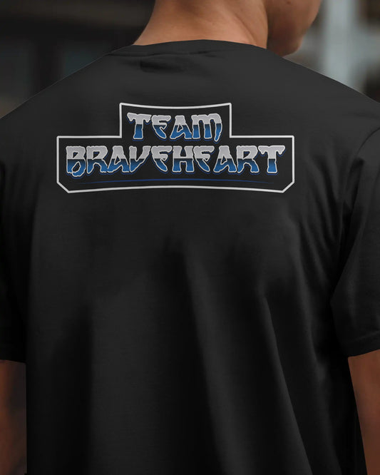 The Braveheart t-shirt.